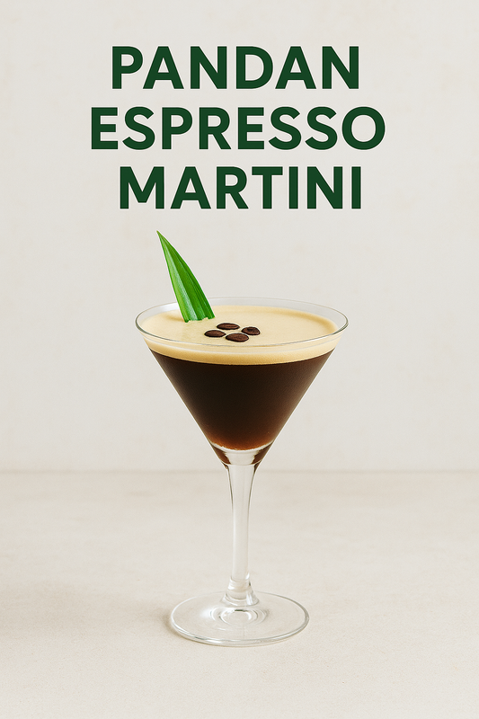 ☕🌿 Pandan Espresso Martini : le cocktail caféiné qui rencontre l’exotisme du pandan