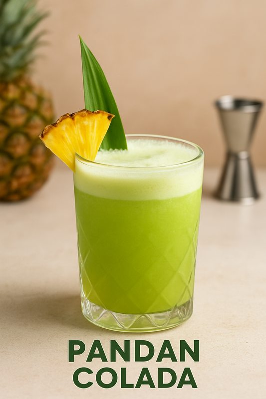 🥥🍍 Pandan Colada : la version exotique et naturellement verte de la Piña Colada