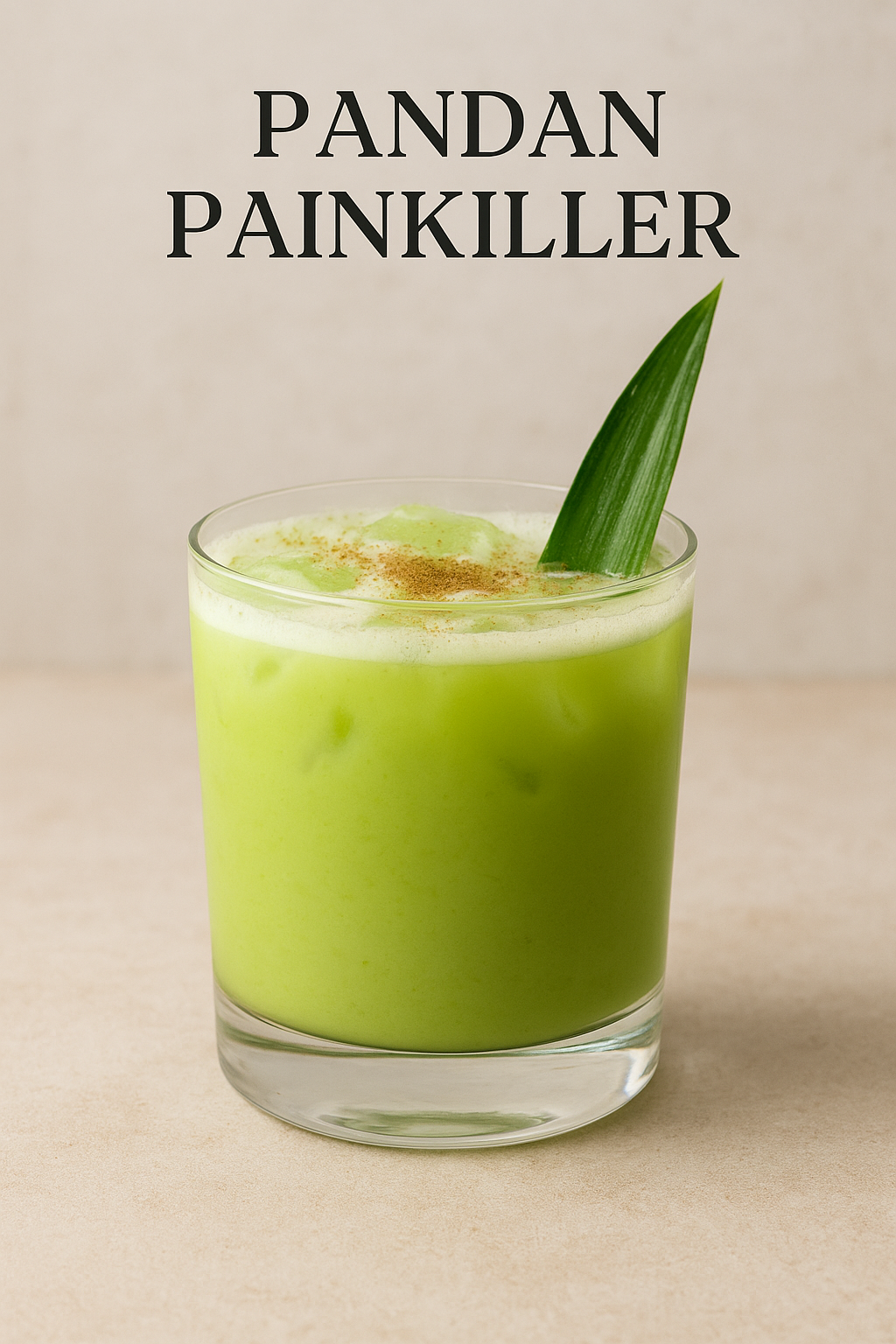 cocktail pandan painkiller