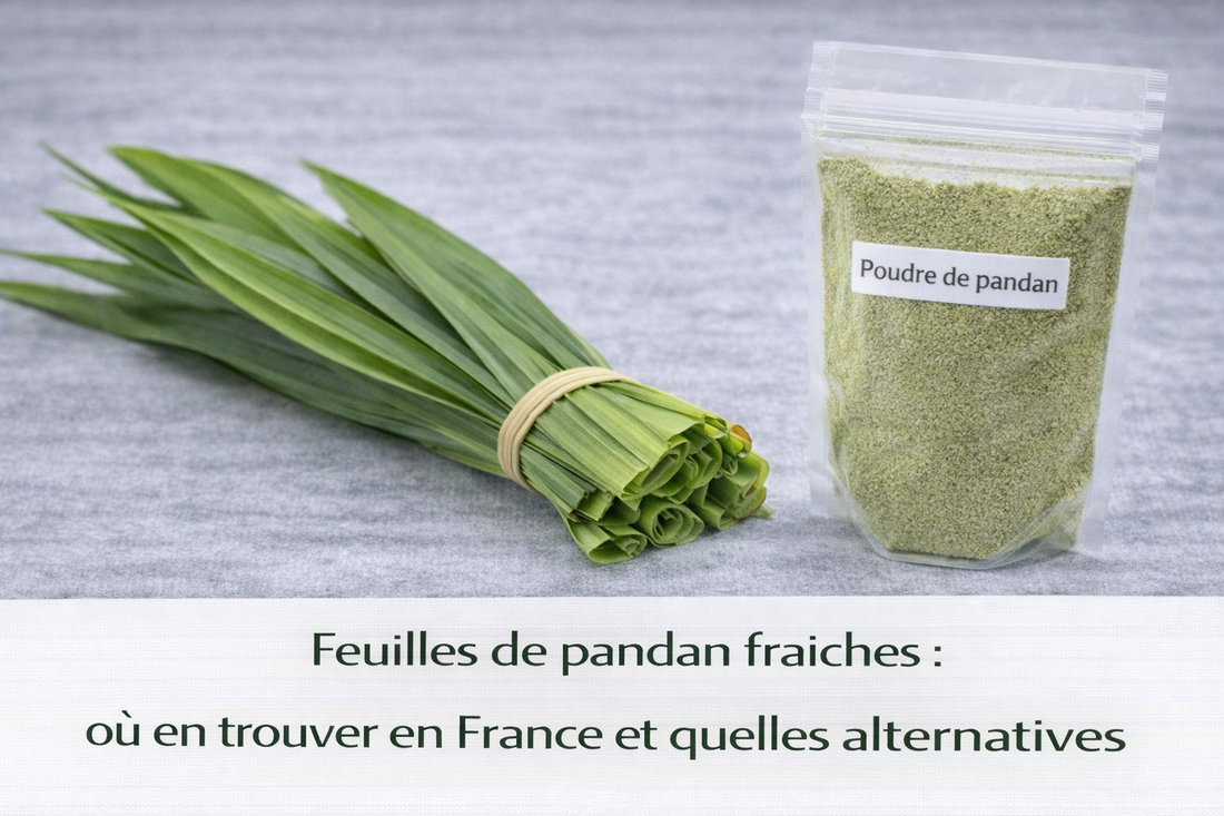 Fresh pandan leaves: where to find them in France and what alternatives are available
