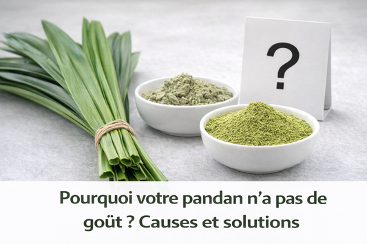 Waarom smaakt uw pandan niet? Oorzaken en oplossingen